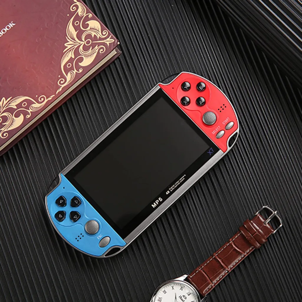 Console de jeu portable PSP rétro avec double joystick et écran 4,3 pouces - 10