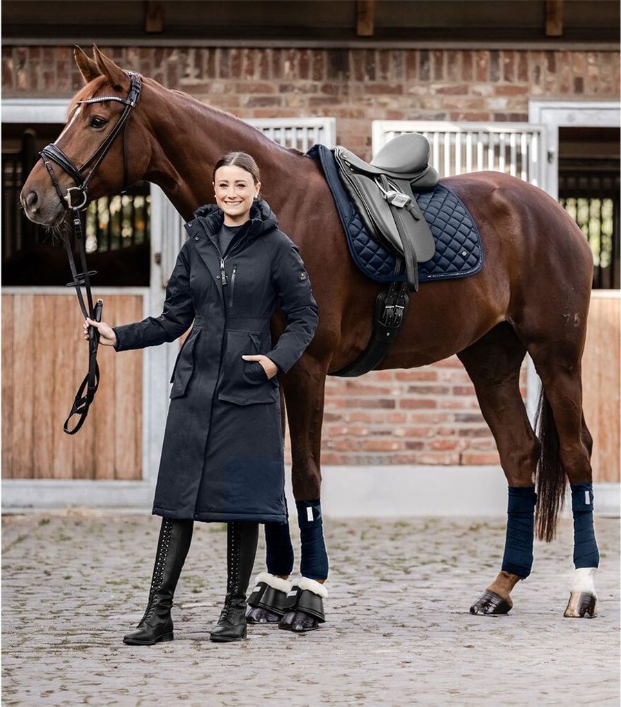 Wasserdichter Langer Regenmantel Damen Freizeitjacke Mantel Hot Model