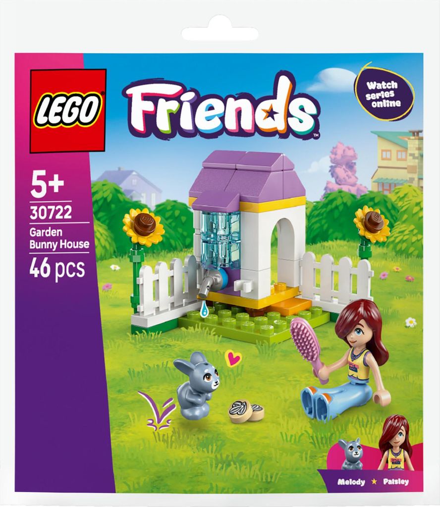 LEGO Friends Garten mit Hasenstall, Bausatz, 5 Jahr(e), Produktbild 
