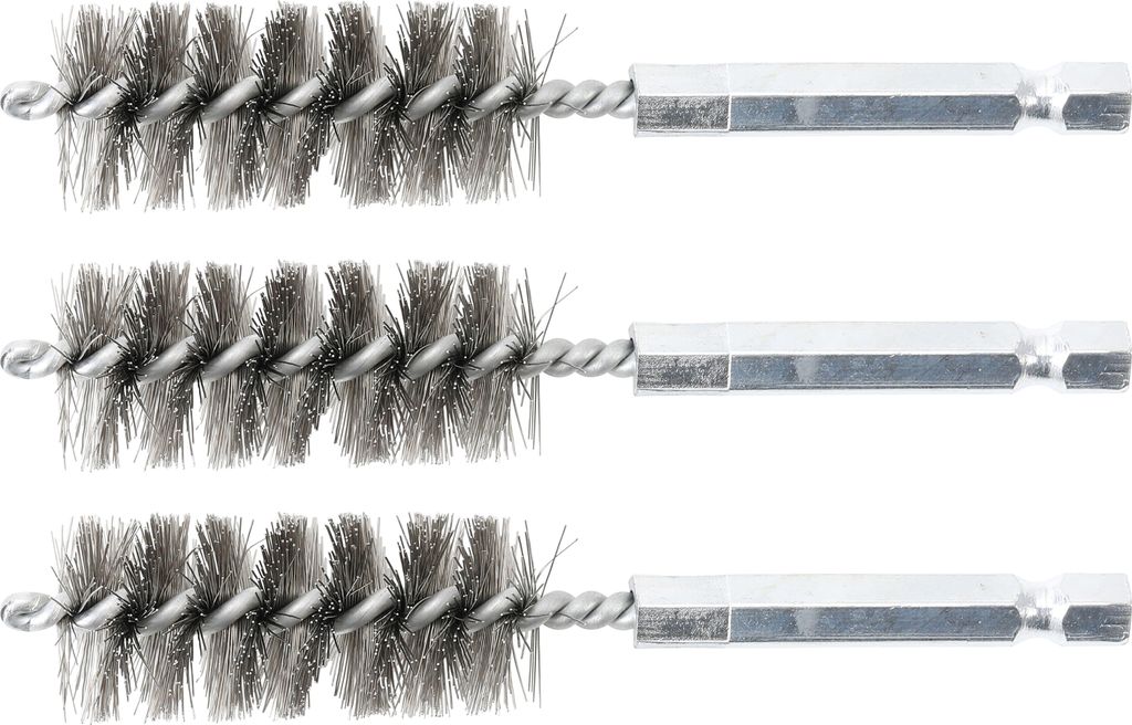 BGS Brosse acier 18 mm entraînement hexagone extérieur 6,3 Image du produit 