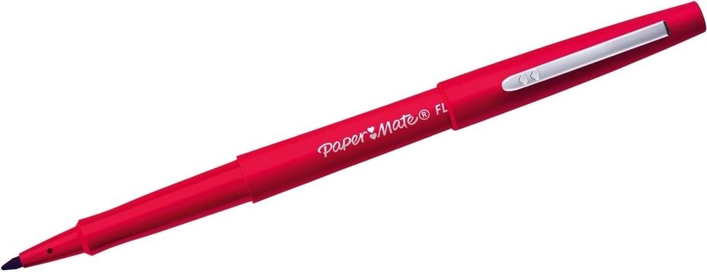 PAPER MATE Faserschreiber Flair B Rot 12 Stück