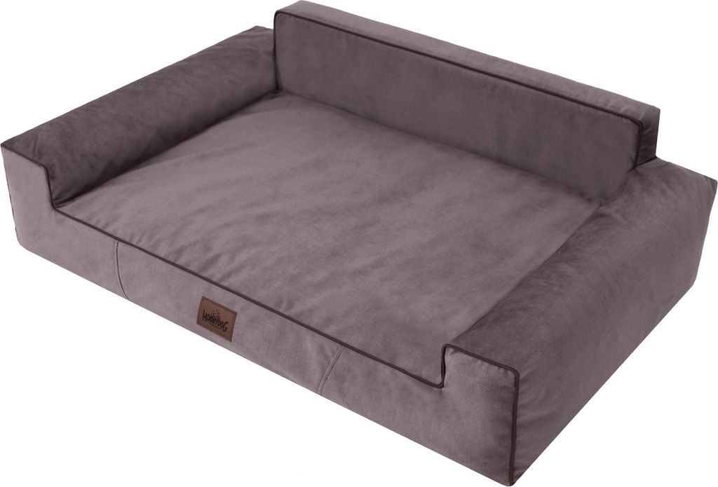 Hundebett "Glamour" L 78×53 cm | Hundebett, Hundekissen, Bett, Kissen, Hundeliegen, Hundesofa | Doggy