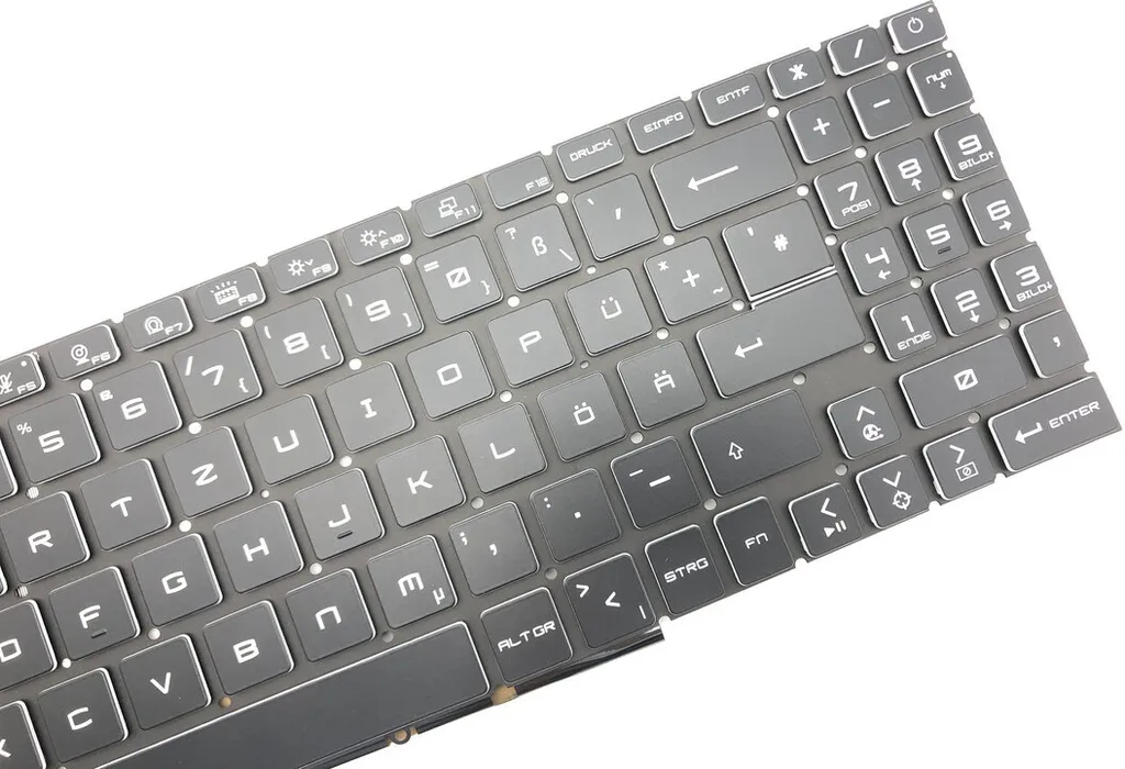 Réparer Clavier MSI GF66 Katana 11UC-093 avec ce Modèle RGB Français