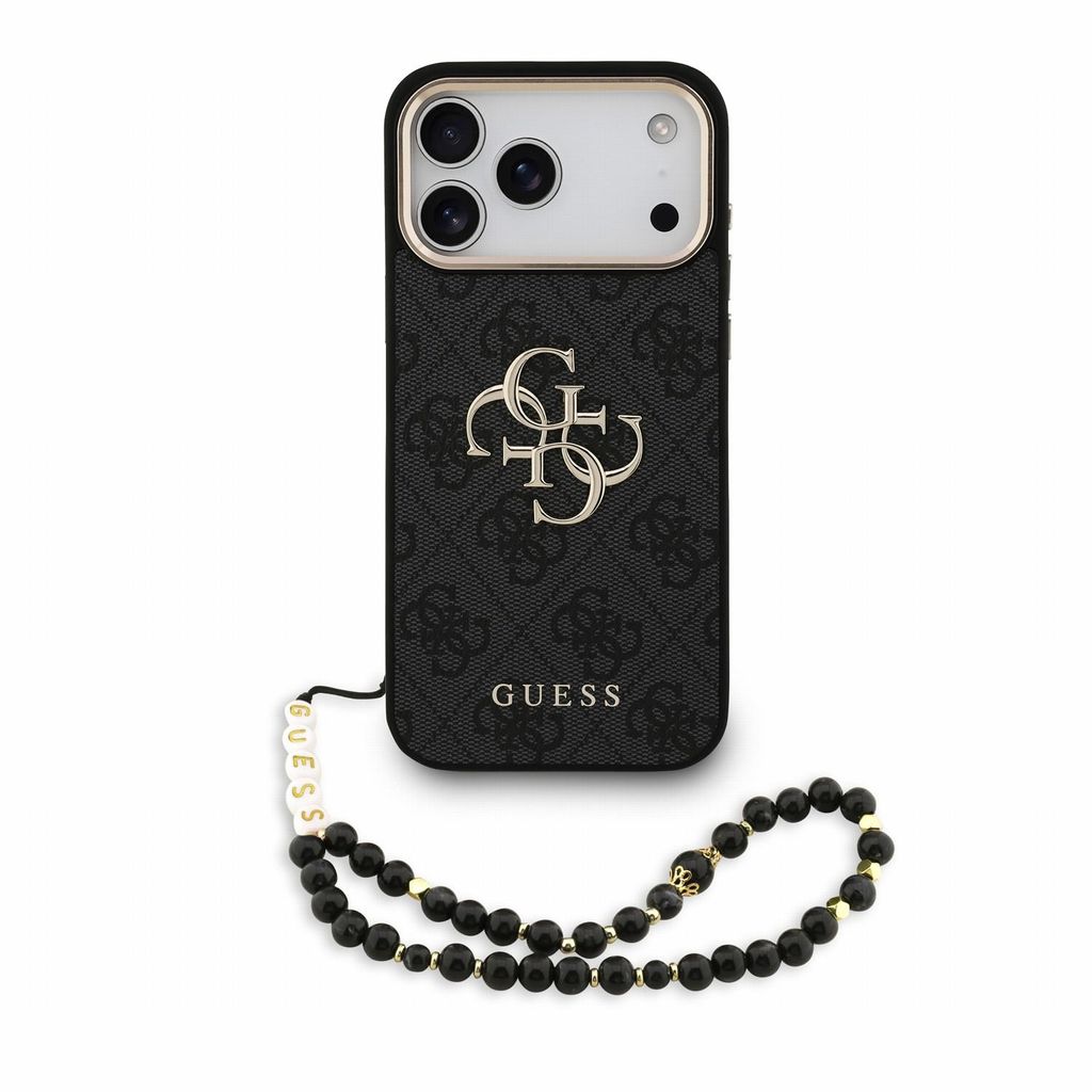 Coque pour iPhone 18 Pro Max de la marque Guess, en simili Image du produit 