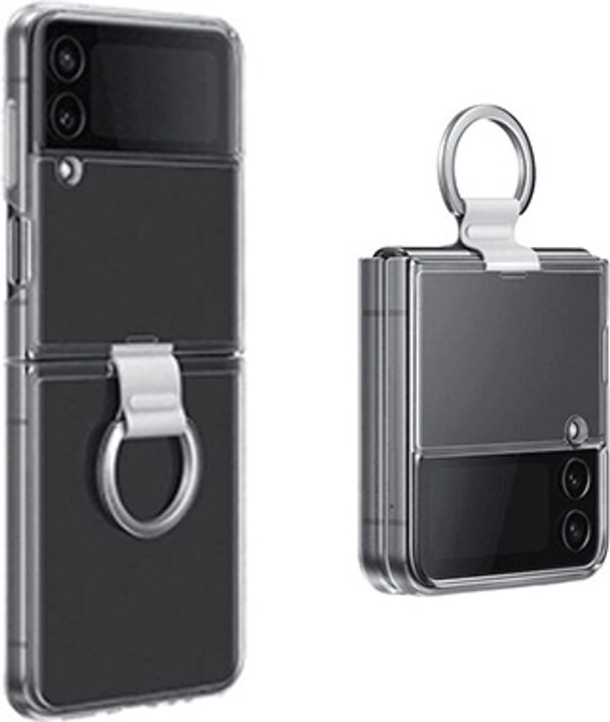 Samsung Clear Cover with Ring für Galaxy Z Flip4, Produktbild 