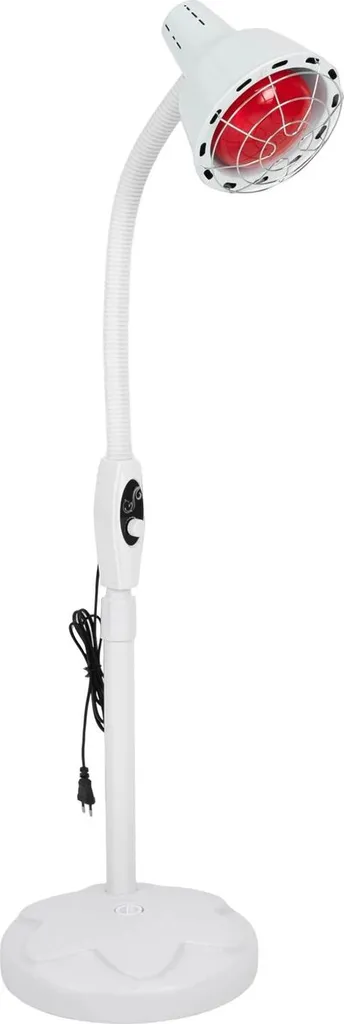 Lampe de thermothérapie infrarouge lointain 220V blanche modèle rond