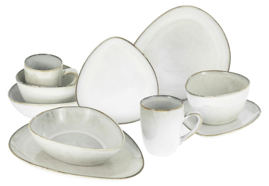 CreaTable, 23768, Cloudy Offwhite, Kombiservice 10-tlg, Produktbild 