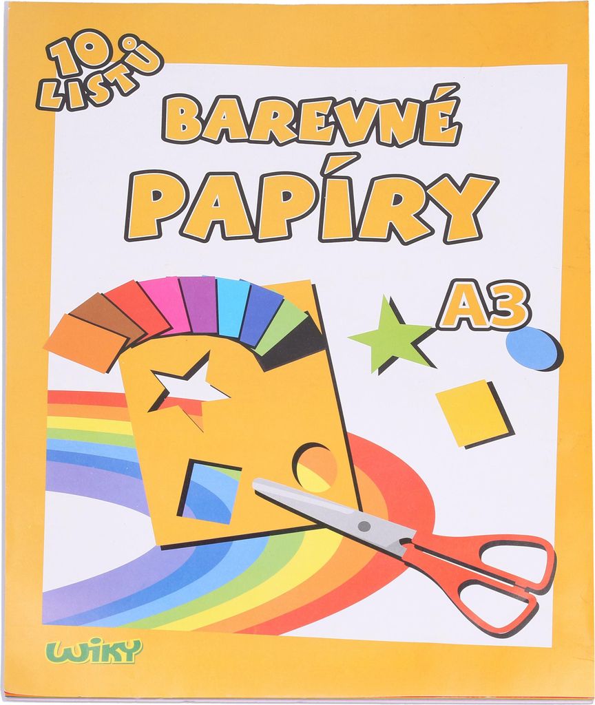 Farbpapier A3, 10 Blatt, 180 g