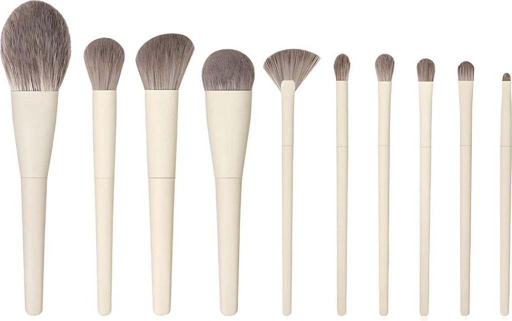 Technique PRO Milky Makeup-Pinselset – 10 Make-up-Pinsel