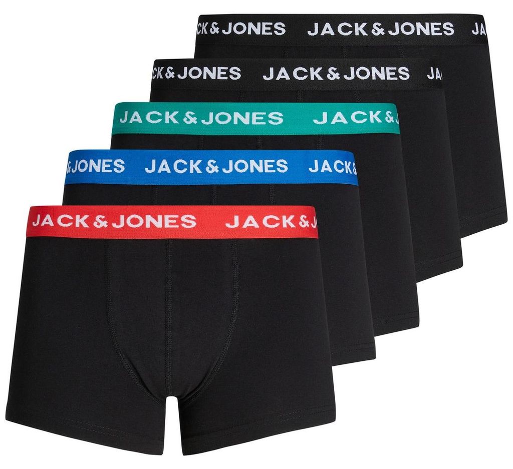 JACK & JONES Herren Jack & Jones Boxershorts 5er Pack Produktbild 