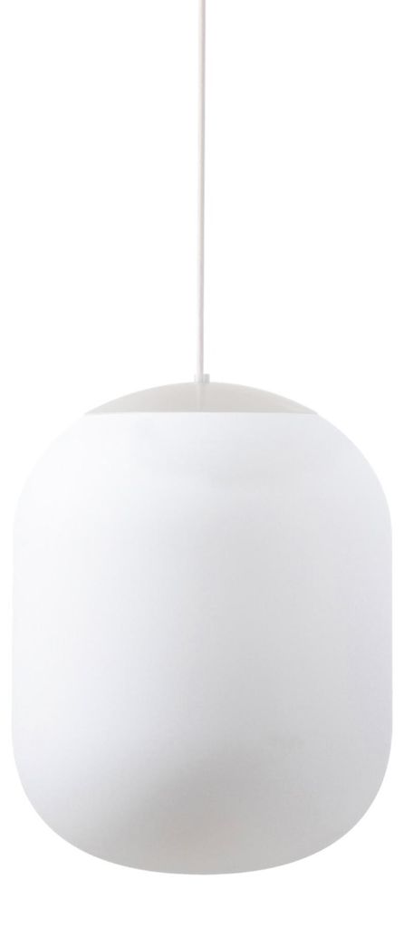 OSMONT TAN62799 TANIA P2 HP Hängeleuchte aus Glas, weiß, IP40, 4000 K, 58 W, LED, DALI