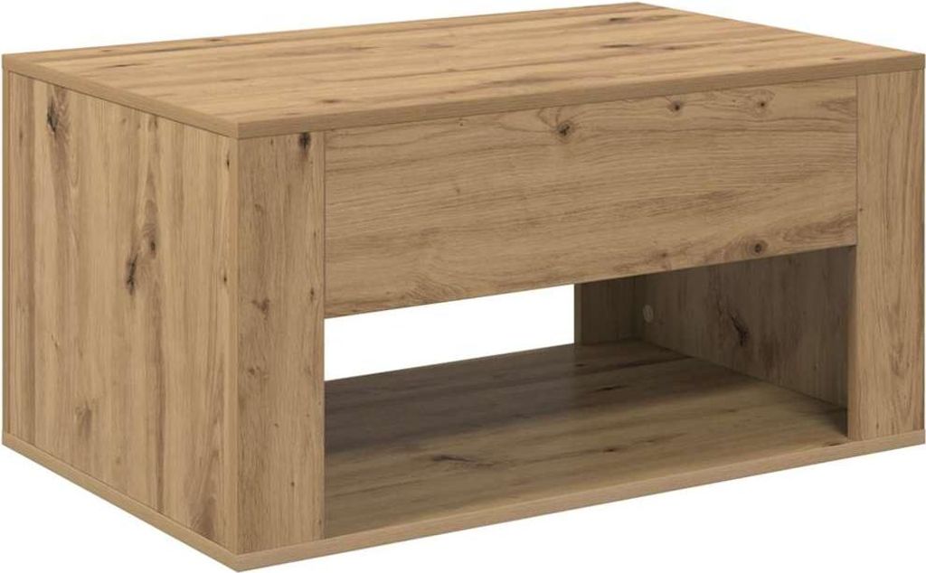 Couchtisch Artisan-Eiche 80 x 50 x 40 cm Holzwerkstoff