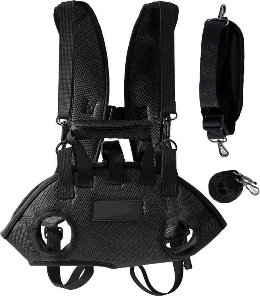 Zaino Tracolla Cane INF S: Trasportino Leggero per Mezzi e Voli