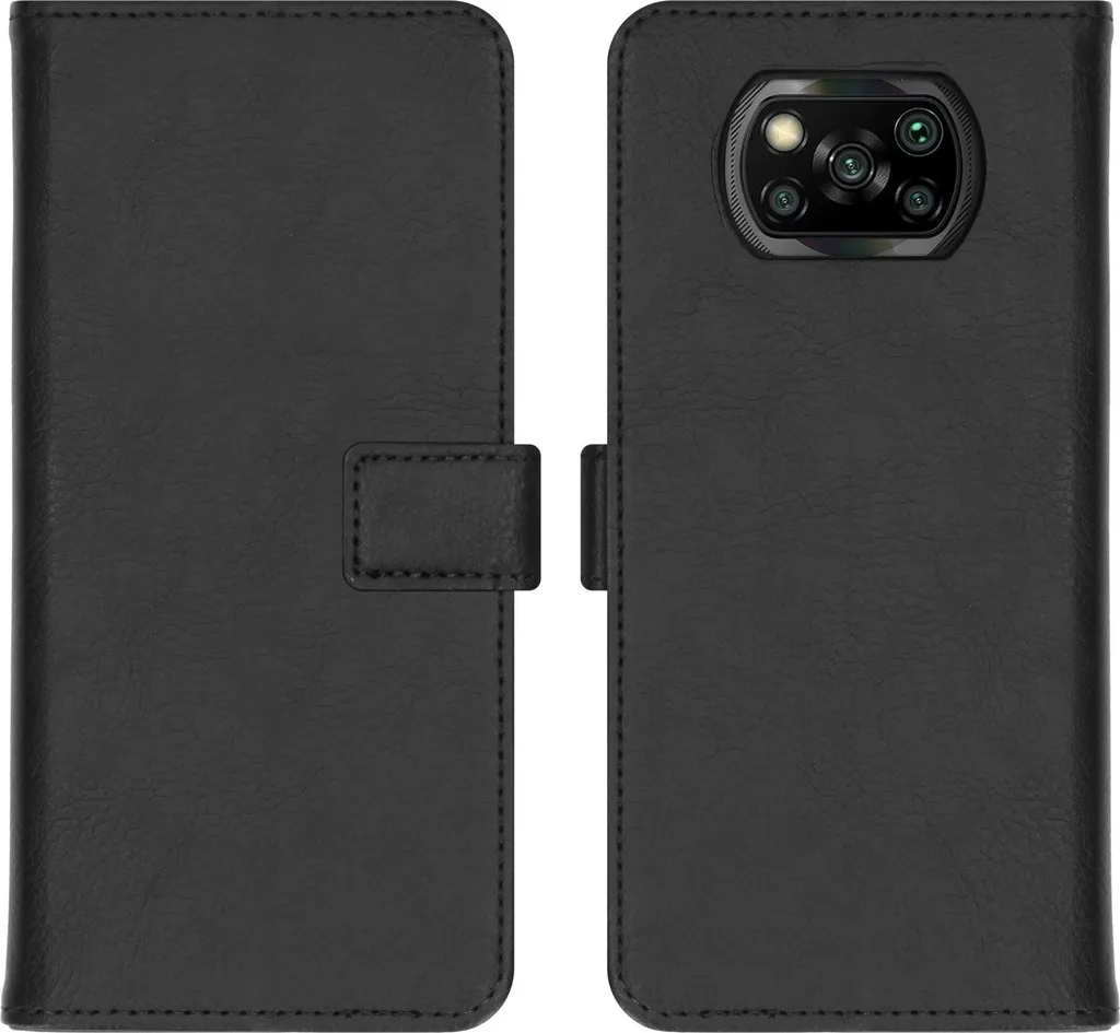 Custodia a Libro imoshion Xiaomi Poco X3 Pro - Protezione e Stile Nero - 1