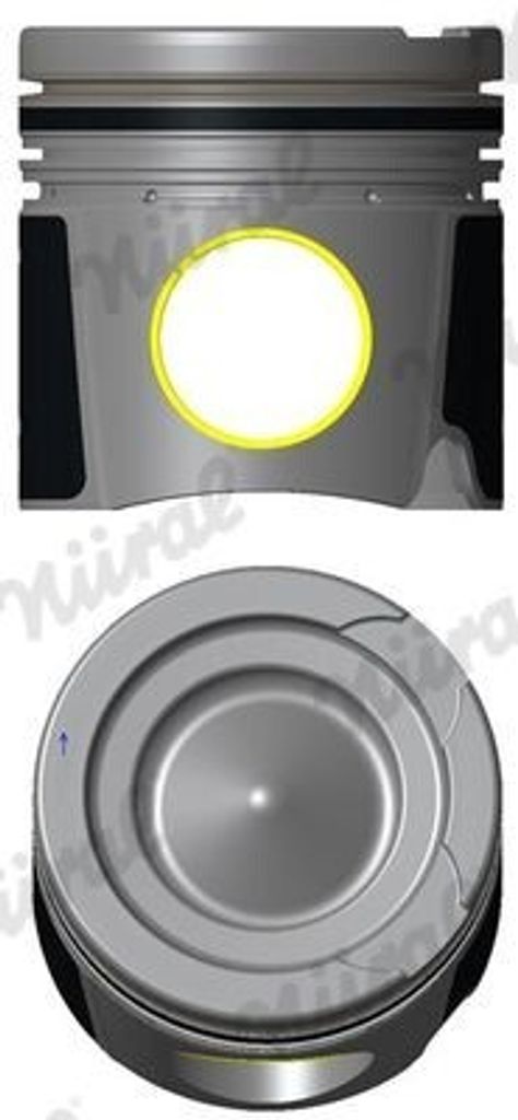 NÜRAL 87-444600-00 Kolben passend für MERCEDES-BENZ ACTROS MP4 / MP5 ANTOS AROCS ATEGO 3 CITARO 2 CONECTO