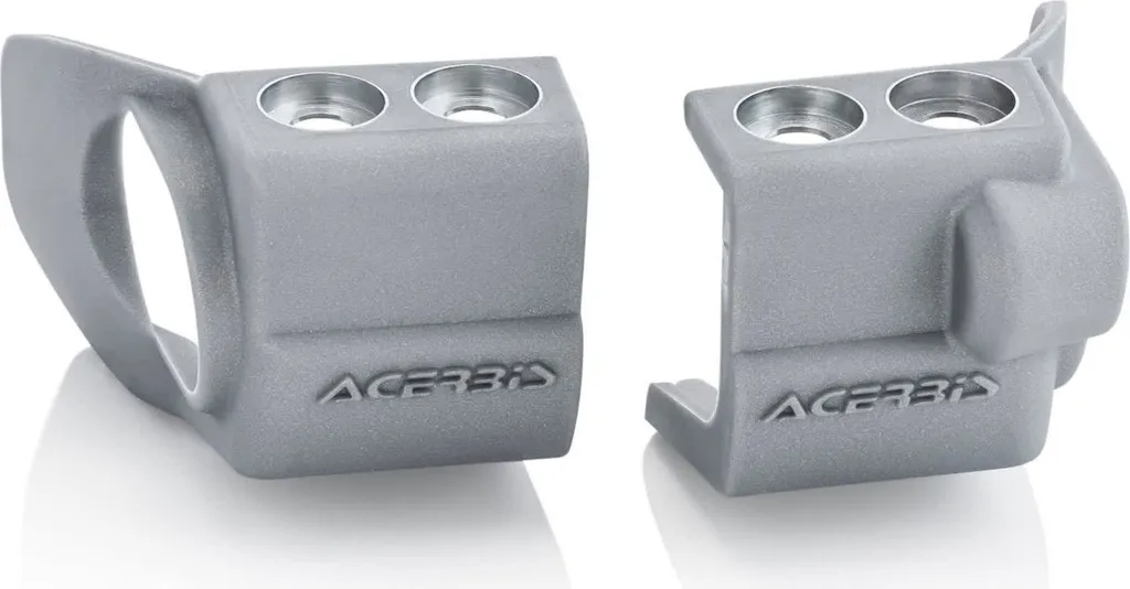 Protège fourche ACERBIS Argent résistant aux chocs pour Suzuki RMZ