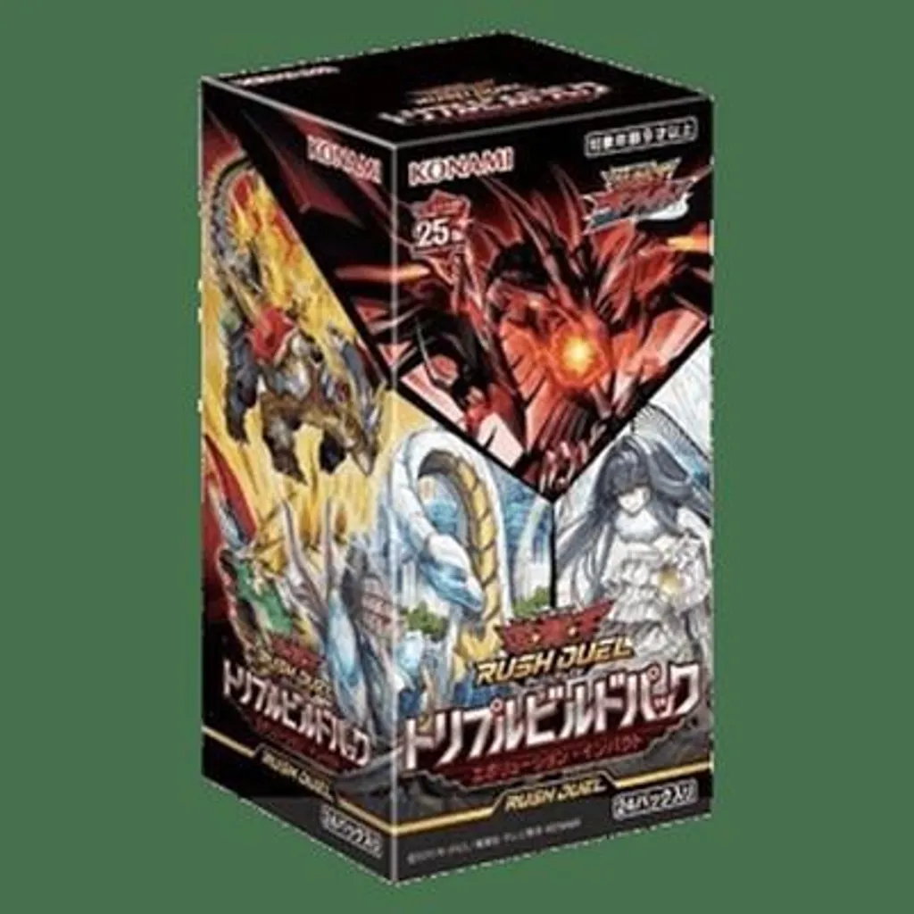 Yu-Gi-Oh! Rush Duel Triple Build Pack Evolution Impact Booster B Japon