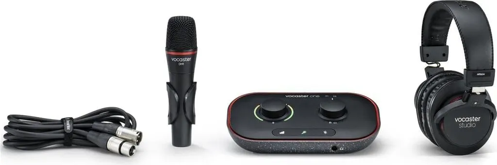 Interface Vocaster One Studio Focusrite avec Auto Gain et Micro Dynamique