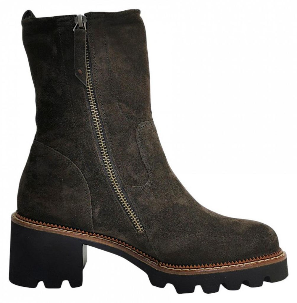 Botas de mujer Paul Green, color marrón, con cremallera, Imagen del producto 