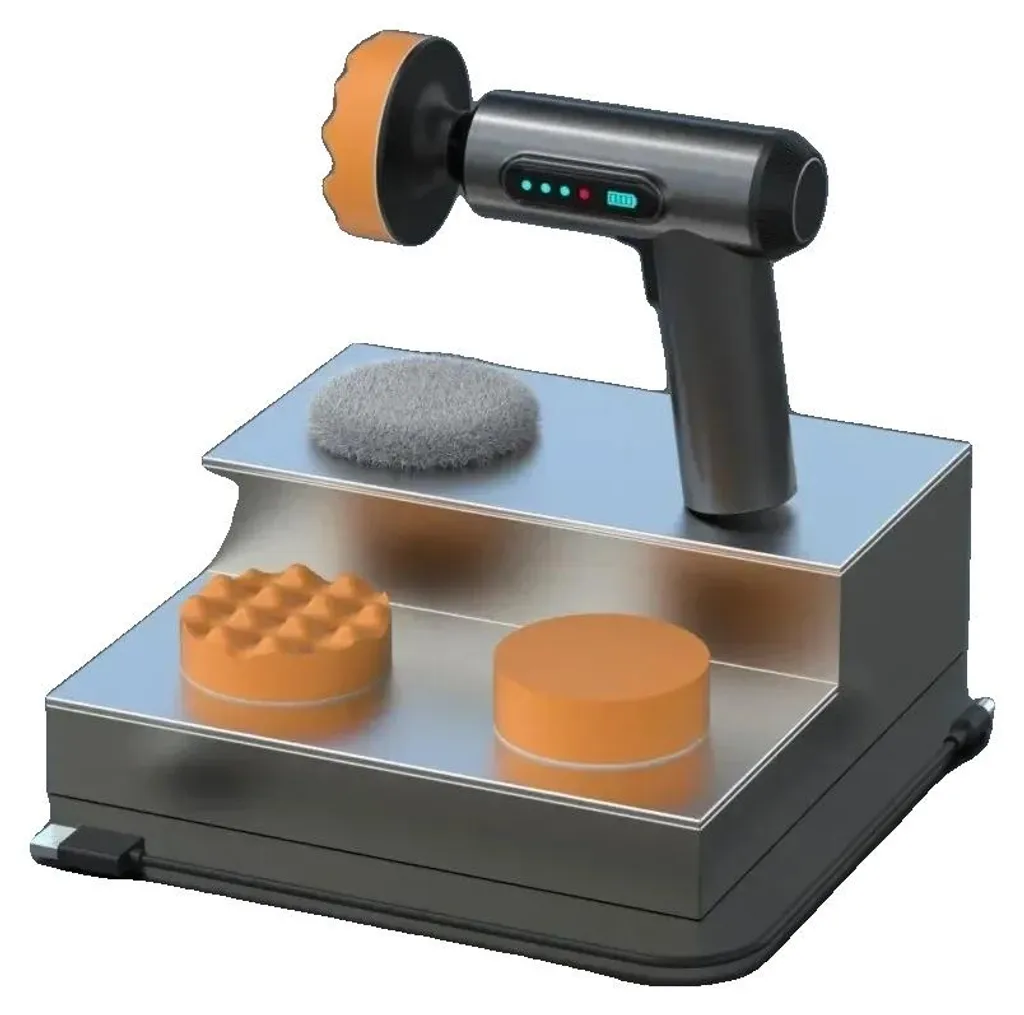 Polisseuse auto sans fil haute performance noire avec variateur Max