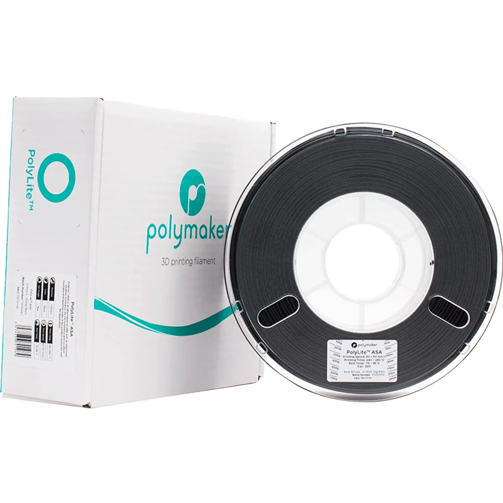 Filamento ASA Giallo Polymaker PolyLite 1.75mm per Stampe UV-Resistant - 3
