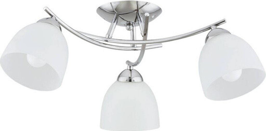 Stropní svítidlo SEVA, chromované, 5xE27x15W, kov, rozměry: Obrázek produktu 