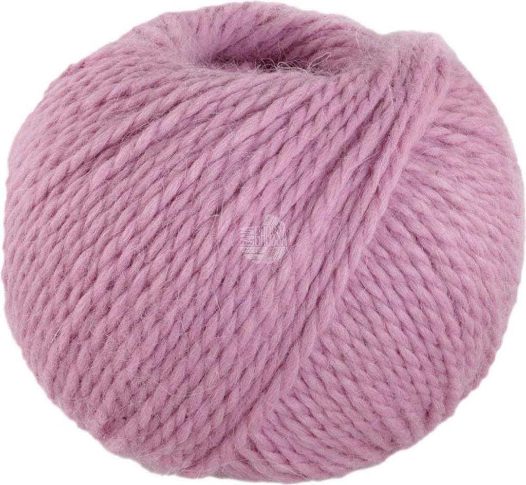 Lana Grossa - Natural Lama Chunky 0002 fliederrosa Produktbild 