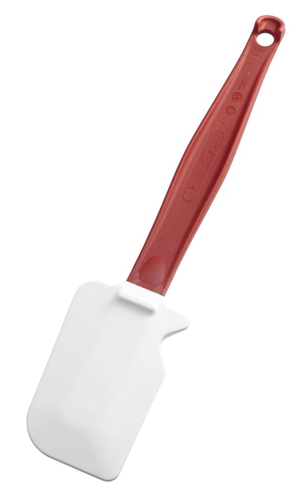 Spachtel 24 cm, flach, Rubbermaid - Rot, Weiß Produktbild 