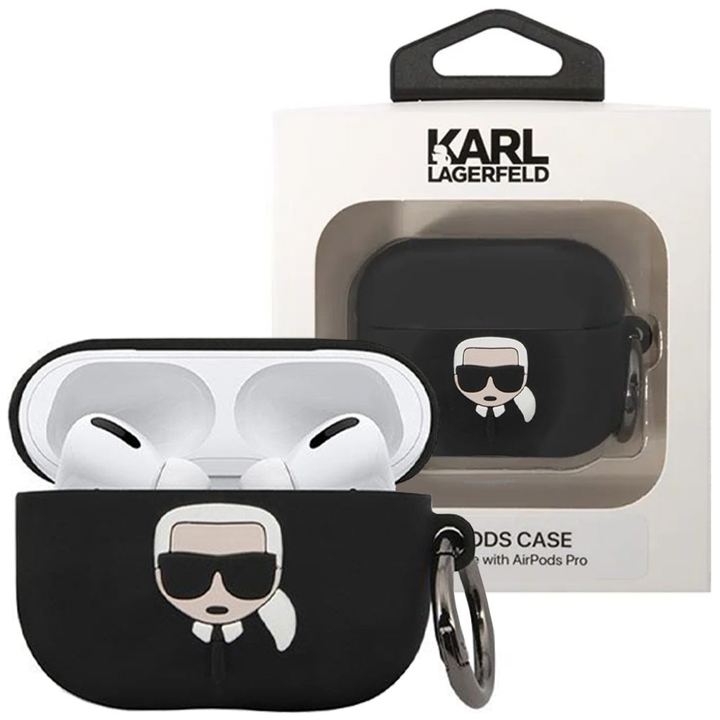 Karl Lagerfeld Klacapsilglbk Airpods Pro Abdeckung Produktbild 