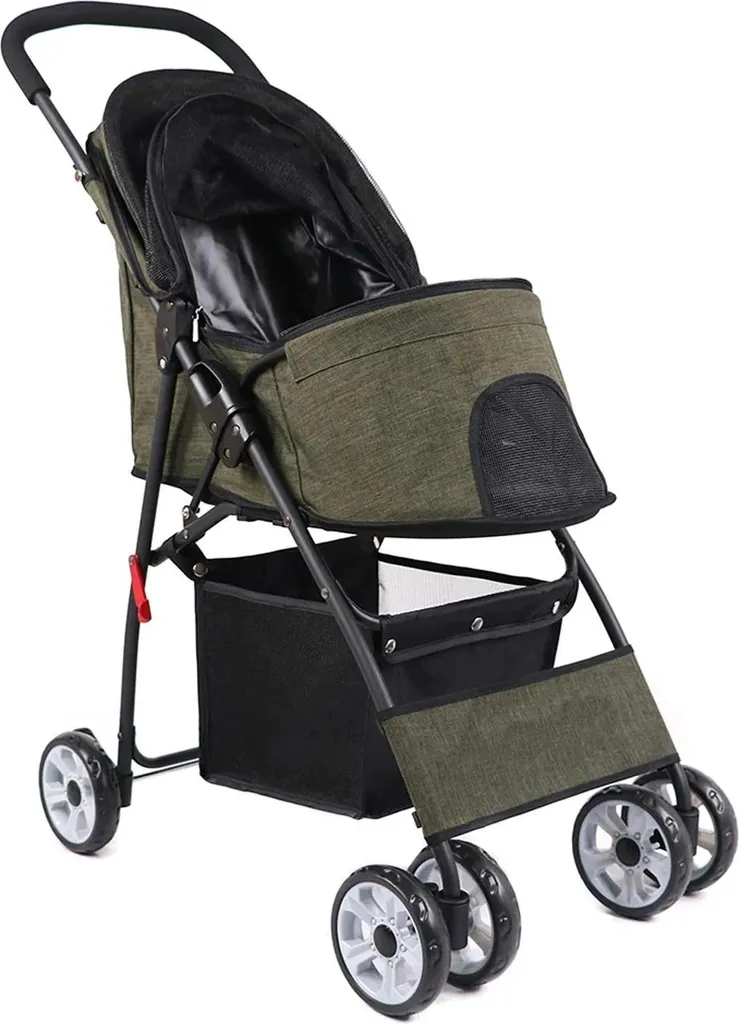 Cage de transport pour animaux voyage facile ABX0027GN taille L-a gris
