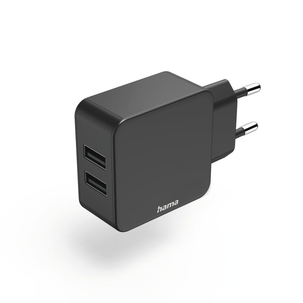 Hama 00223371, Wewnętrzna, Prąd przemienny, 5 V, Czarny Zdjęcie produktu 