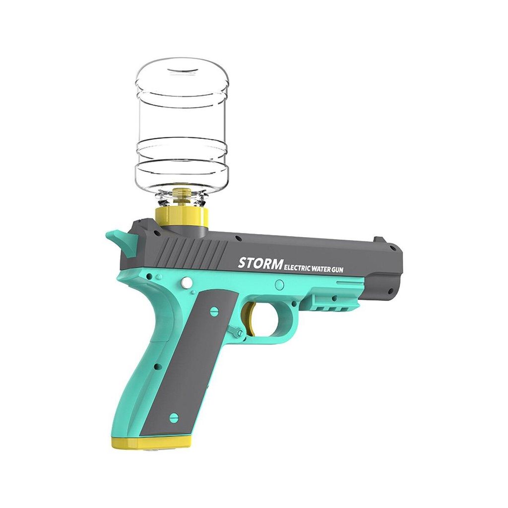 Elektrische Wasserpistole mit Dauerfeuerfunktion – 200?ml – kompakt & kraftvoll Grün