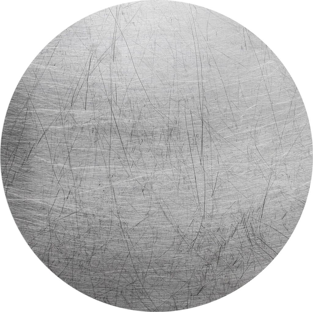 DEQORI Fototapete rund Ø 120 cm 'Chaotische Kratzstruktur' Wand Tapete Leinwand Sticker