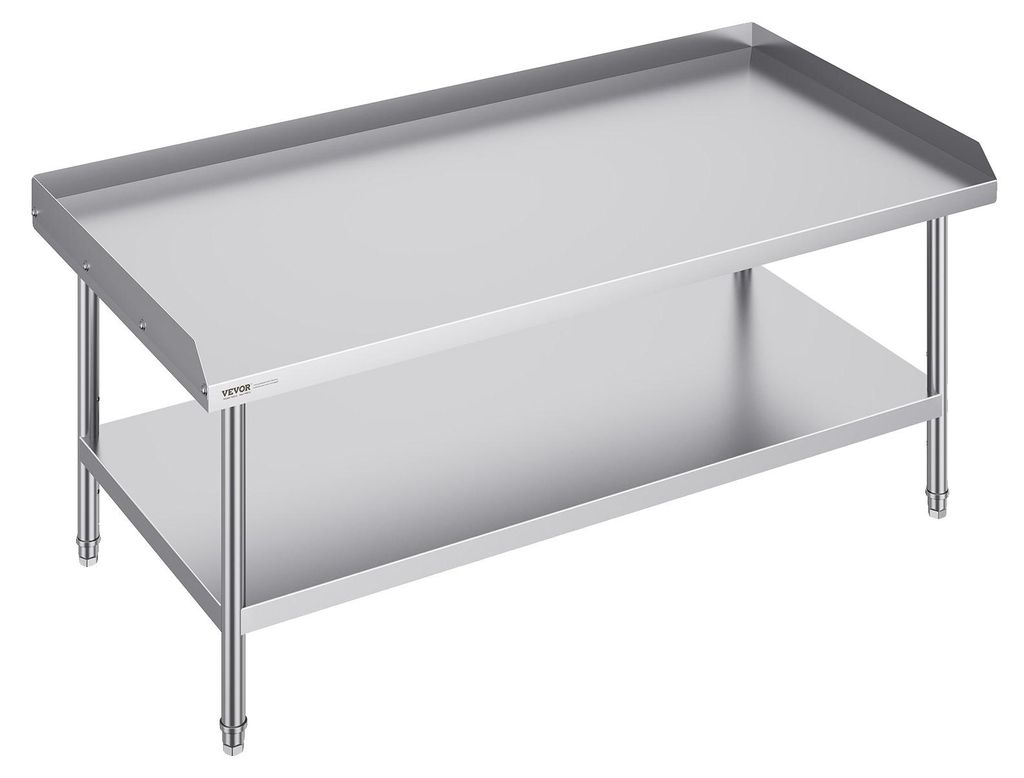 Table de travail VEVOR en acier inoxydable, table de Image du produit 