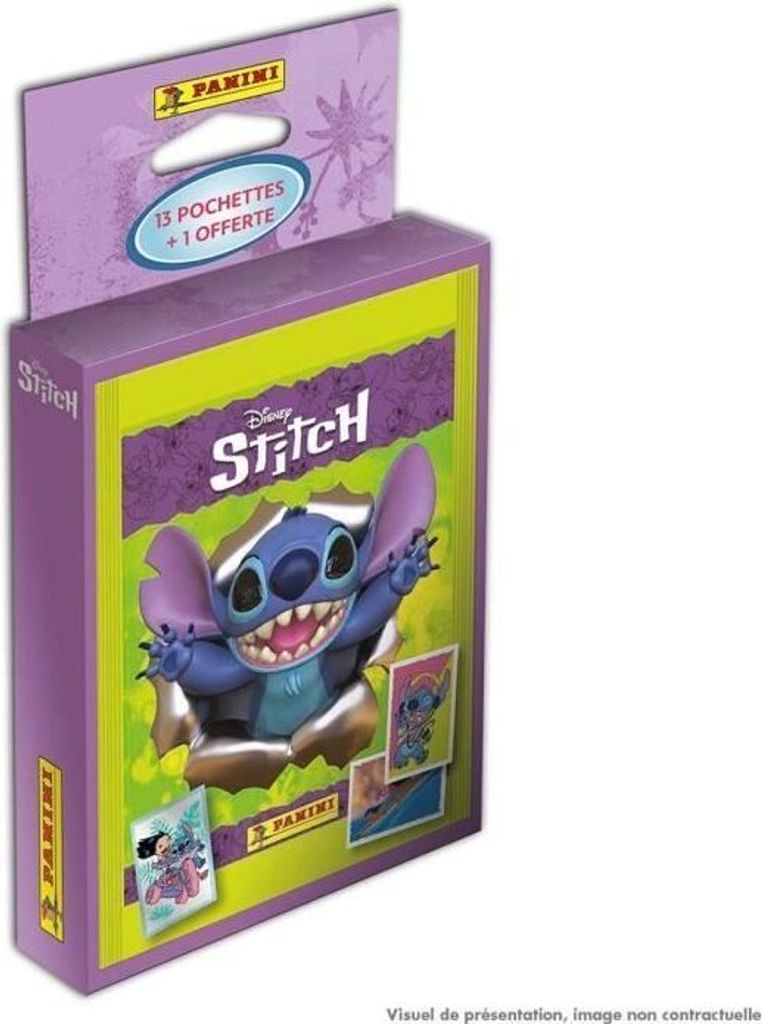Blisterpackung mit 14 Taschen – PANINI – STICH – Enthält 70 Aufkleber