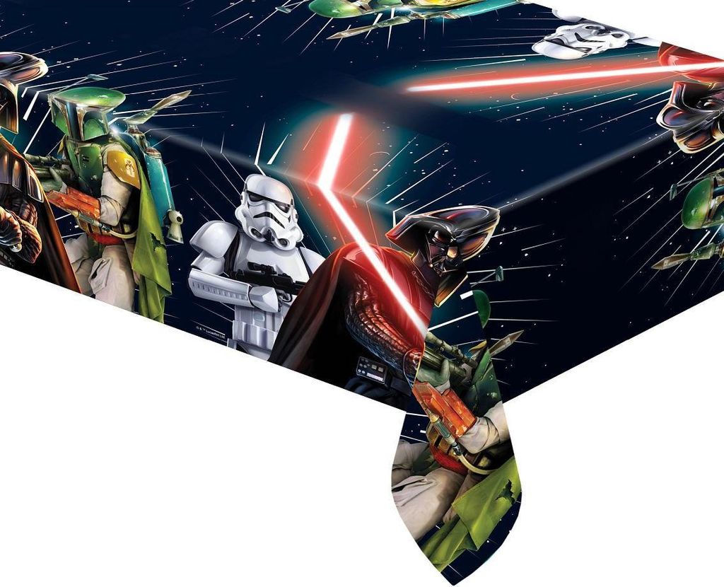 Star Wars Jedi Geburtstags-Folientischdecke 120 x 180 cm Produktbild 