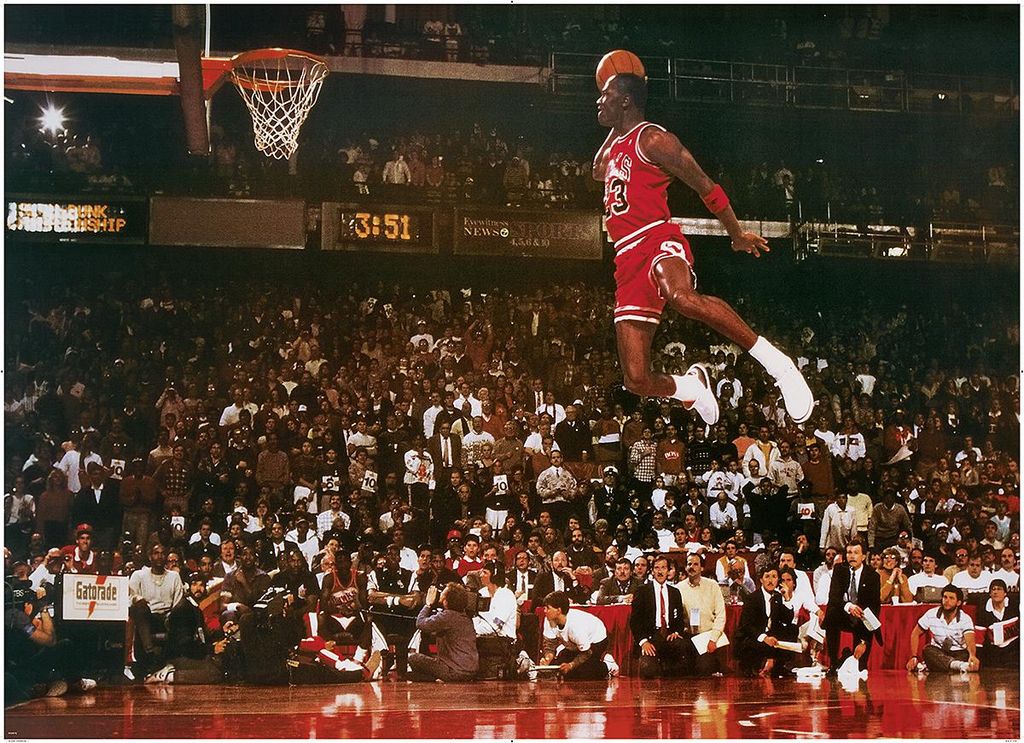 Michael Jordan XXL Poster Slam Dunk Contest | Kaufland.de