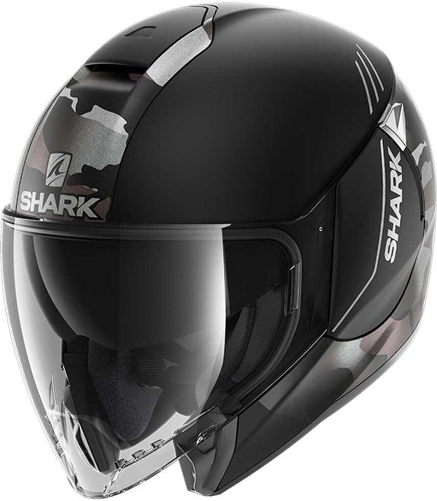 Shark Citycruiser Genom Jethelm Schwarz XS Schwarz XS