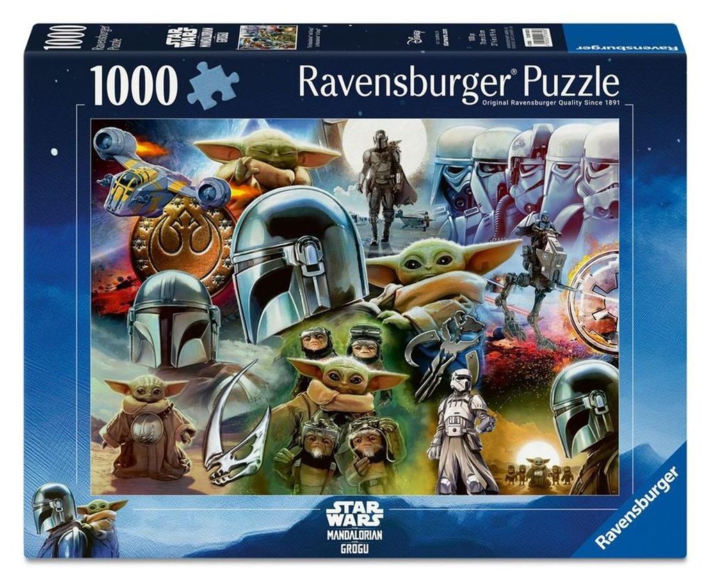 Puzzle Star Wars: Mandalorián, 1000 dílků Obrázek produktu 