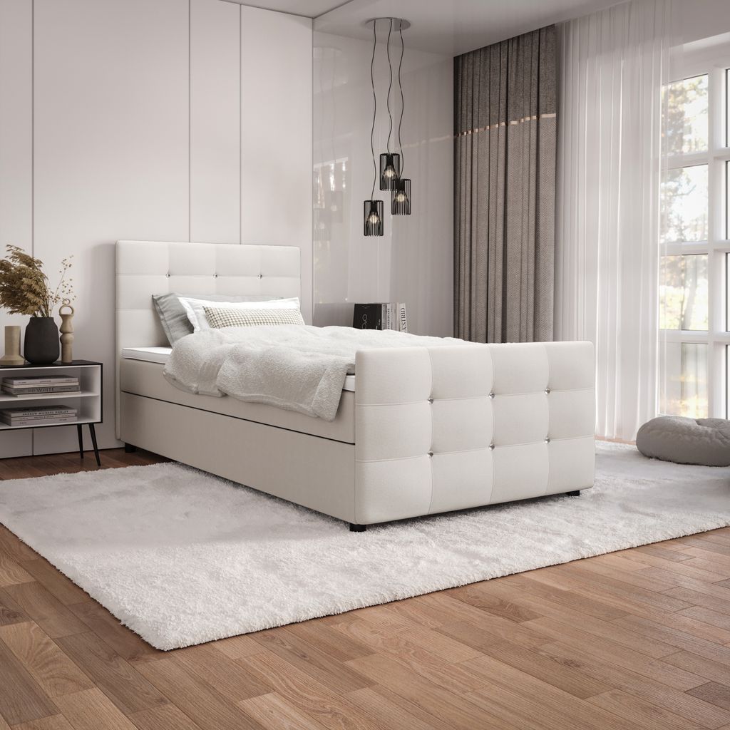 Boxspringbett KLEO mini 120x200 Cosmic 10