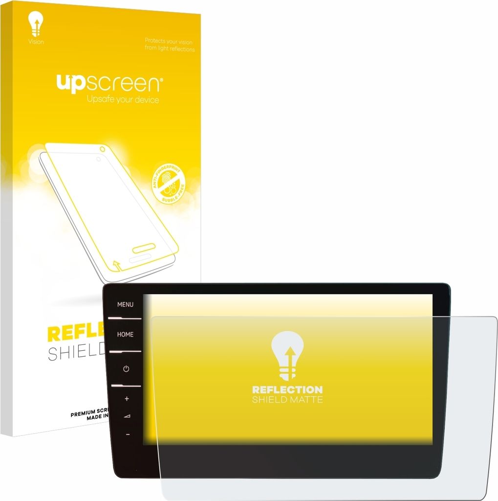 upscreen Schutzfolie für Volkswagen Tiguan Allspace 2019 Discover Pro 9.2" 2019 Displayschutz Displayschutzfolie Folie Matt Entspiegelungsfolie