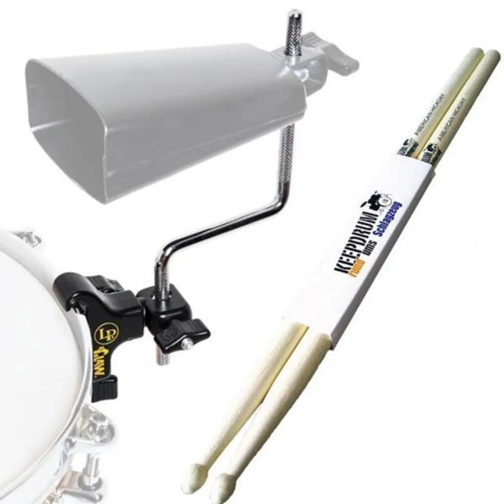 Support de Percussions LP592B-X idéal pour Fixer une Cloche sur Batterie