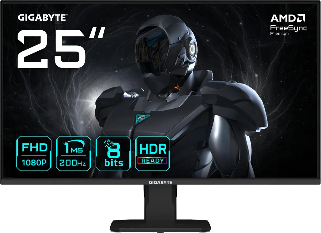 Gigabyte GS25F2 24.5" LED SS-IPS FullHD 200 Hz Altavoces FreeSync Premium
