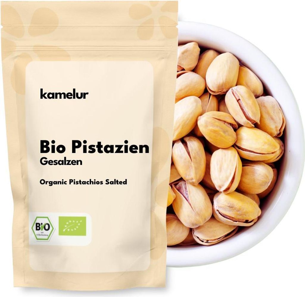 Kamelur Bio Pistazien gesalzen 1 kg