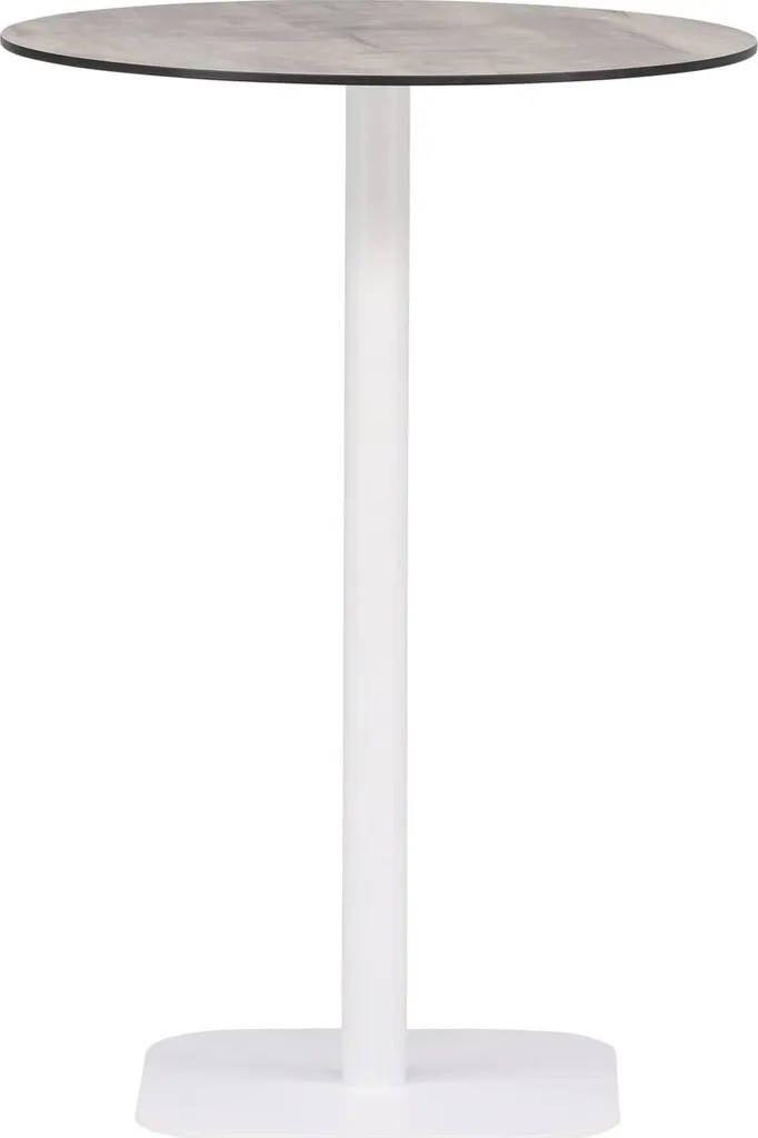 Table Milano Ø70 Blanche : Stable, Compacte et Facile à Entretenir - 13