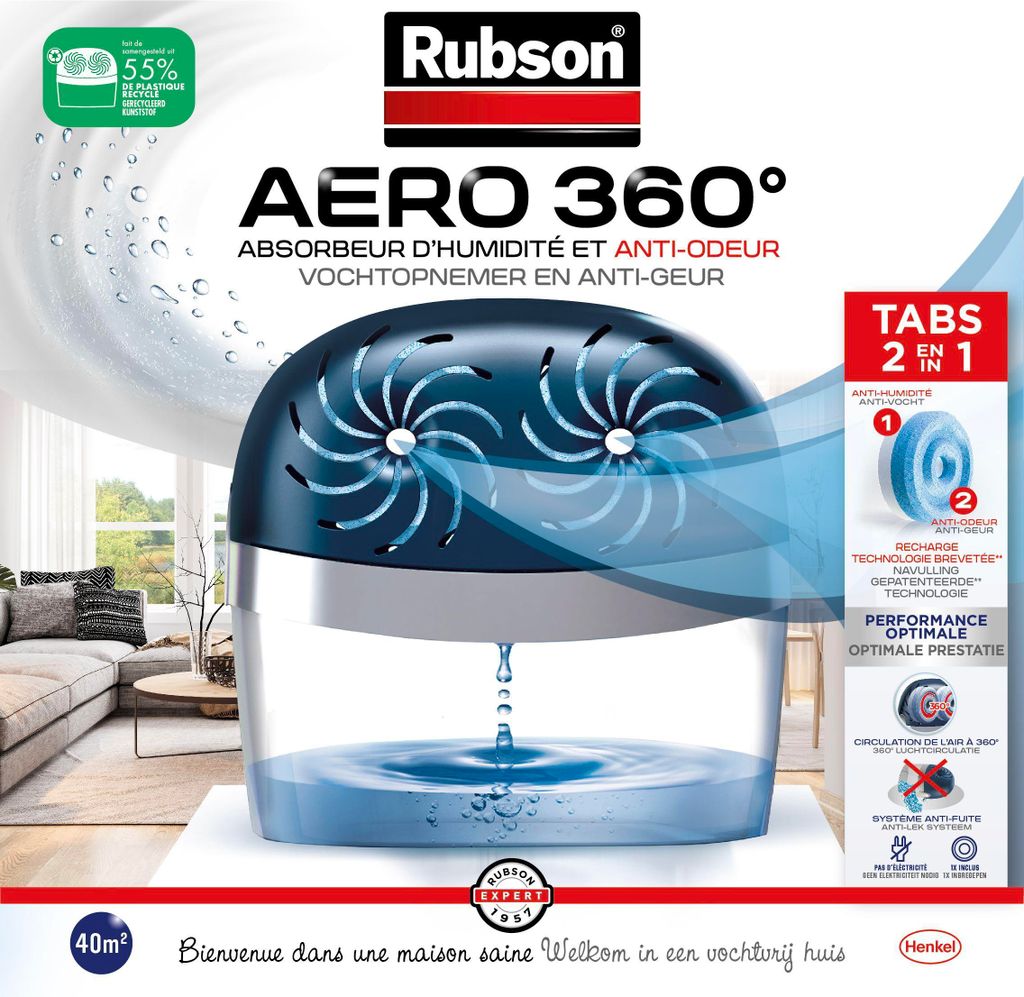 Luftentfeuchter AERO 360° 40m² - RUBSON