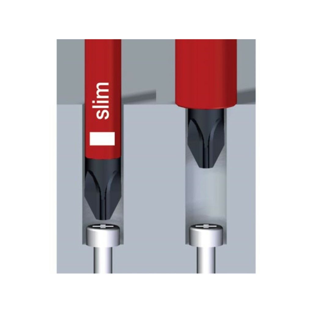 Schraubendrehersatz 3201 K6 6-tlg.Schlitz/PH slim fix VDE Produktbild 11