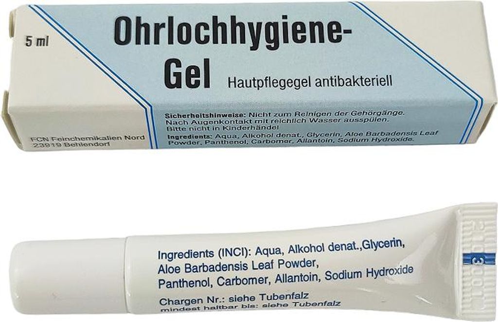OHRLOCHHYGIENE Gel 5ml PZN 09508645