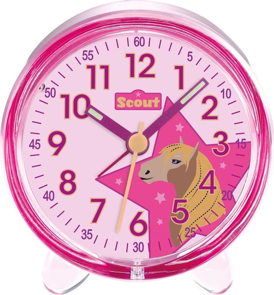 Scout Kinderwecker Pferd Quarz 280001028