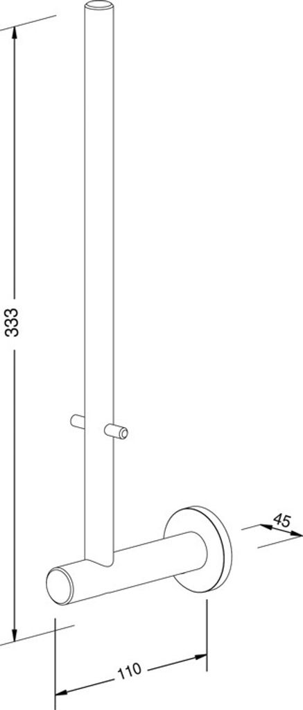 Wagner-EWAR 3-fach-Reserve-Toilettenpapierhalter AC225-3 Edelstahl, Variante:Edelstahl poliert